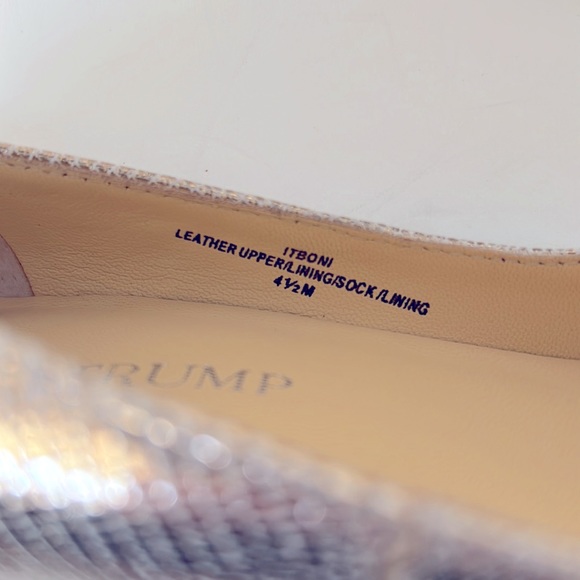 Ivanka Trump Silver Metallic Pumps - Picture 8 of 8